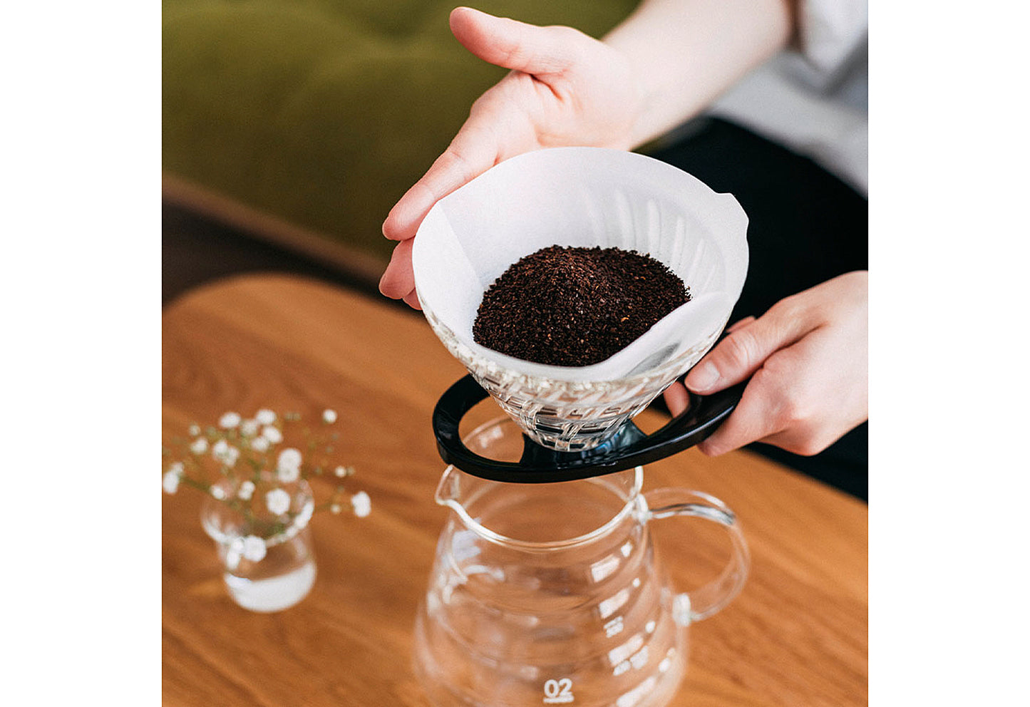Kaffeefilter Glas Gr.02