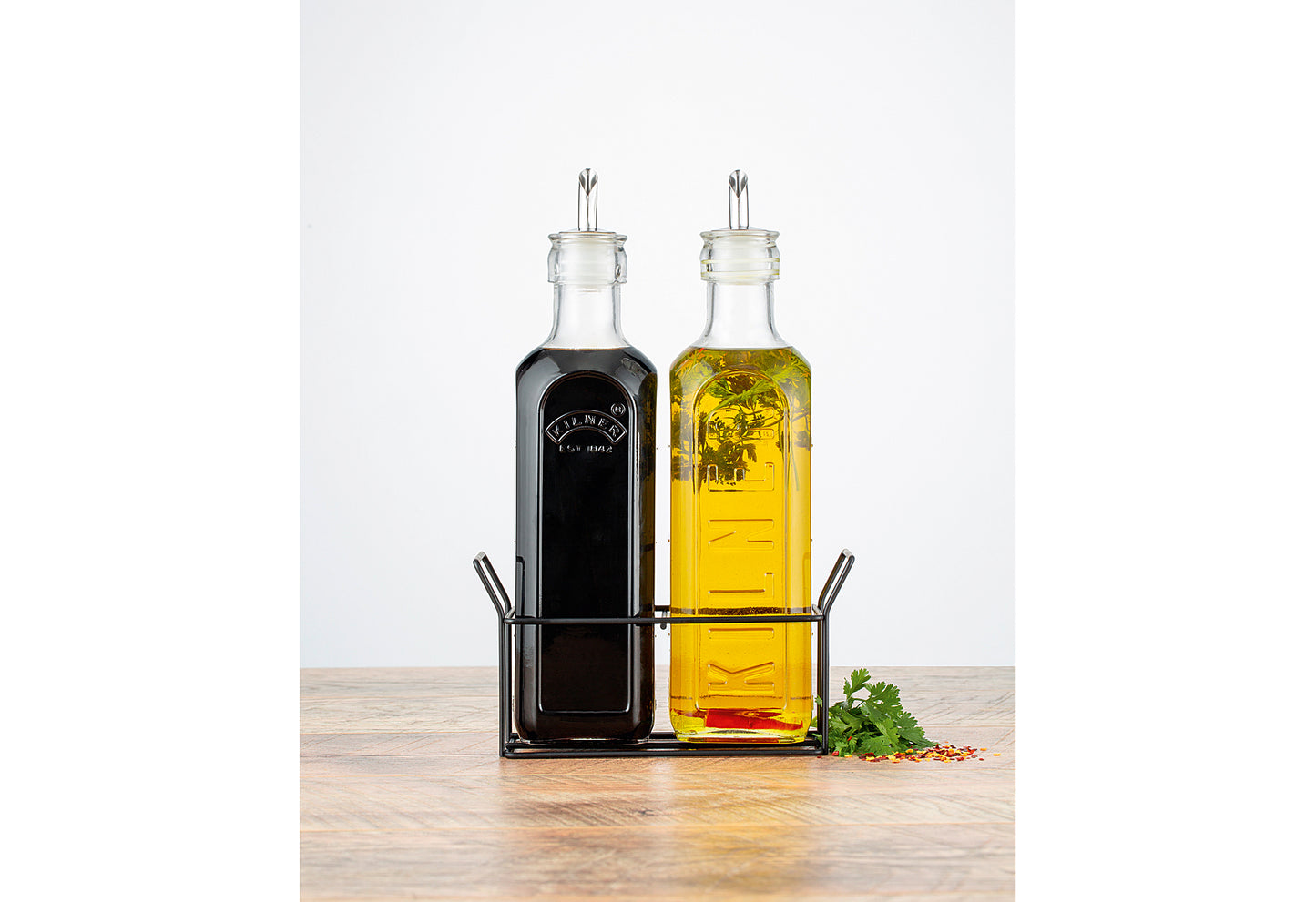 ÖL- und Essigflasche 2x600ml 2er Set