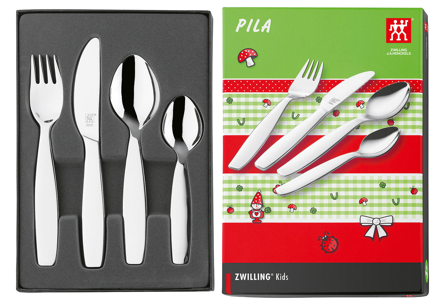 Kinderbesteck Pila 4teilig