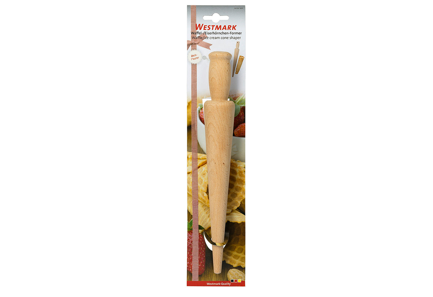 Waffel-/Eishörnchen-Former 28cm Ø4cm