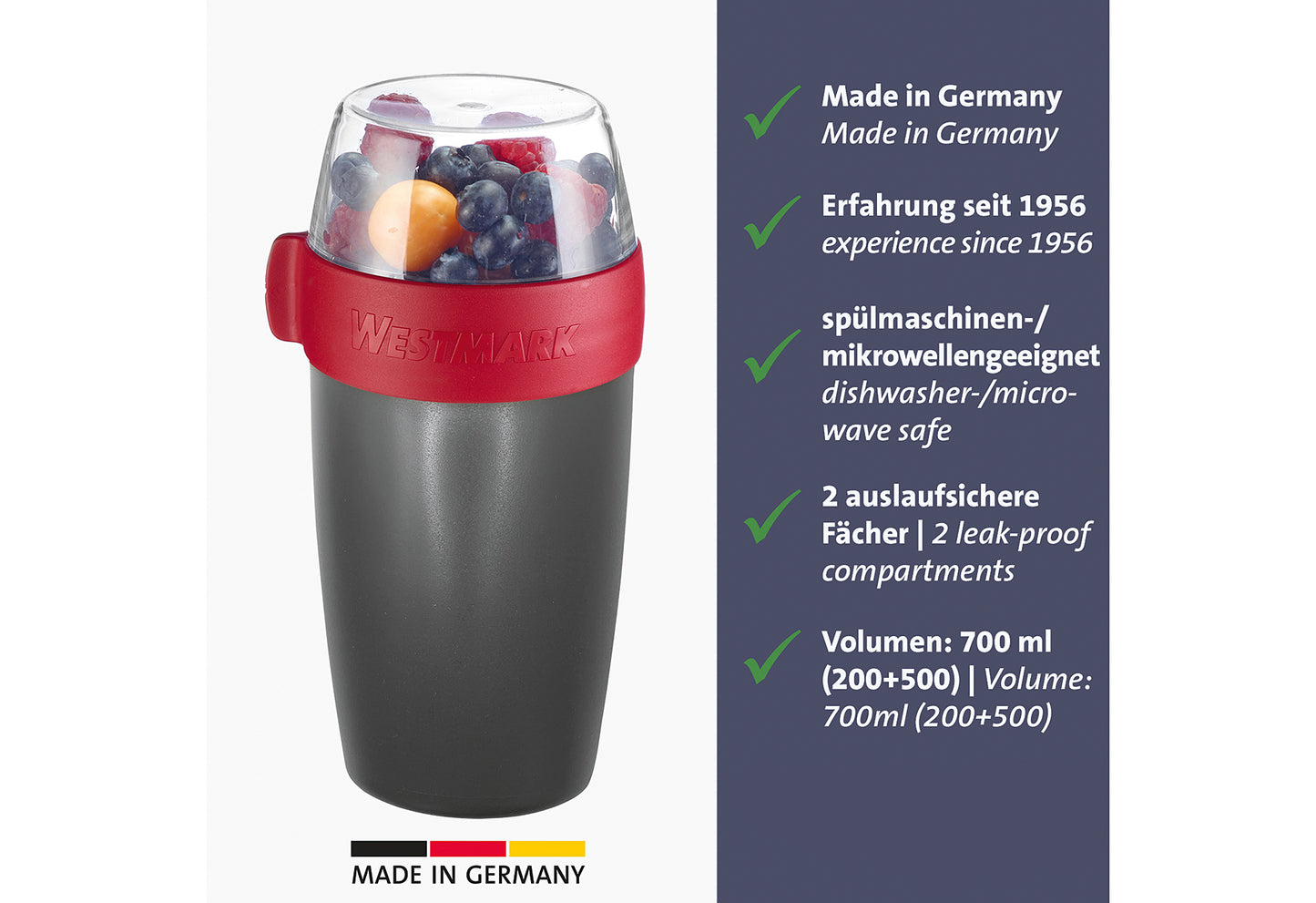Müslibecher 700ml