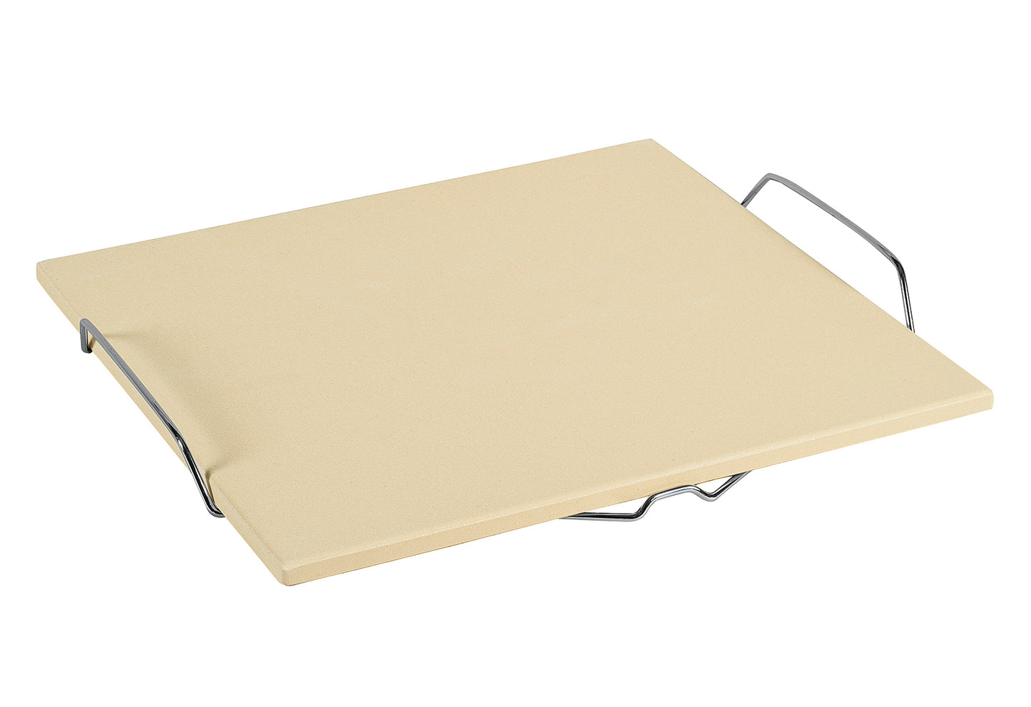 Pizzastein mit Gestell 38x33,5x1cm - Ruder Home GmbH