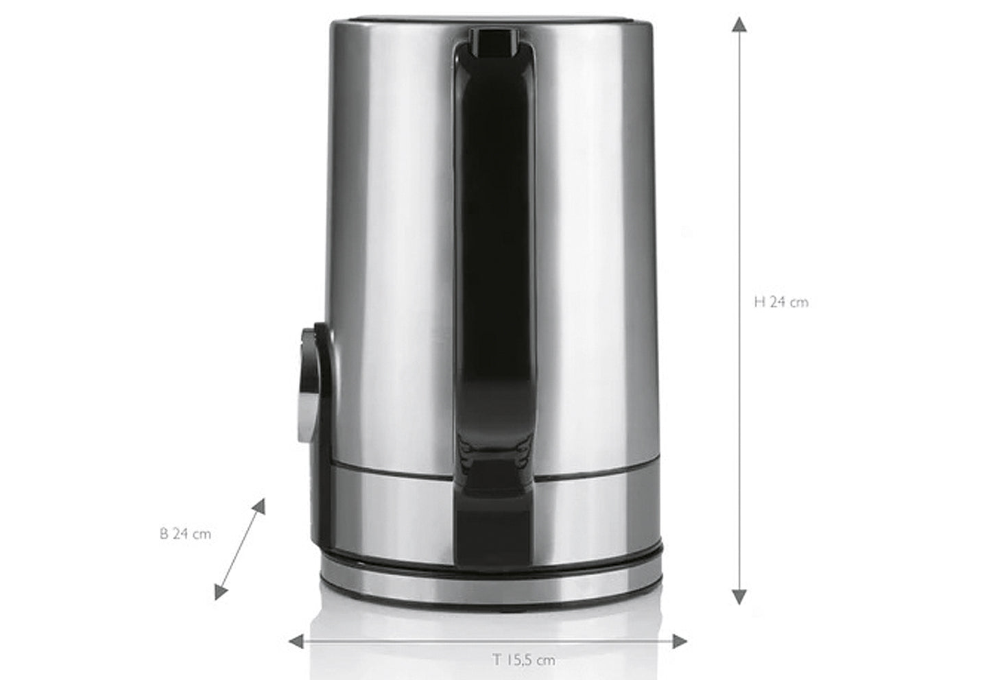 Wasserkocher Tea Switch 1,7l 2200W Edelstahl