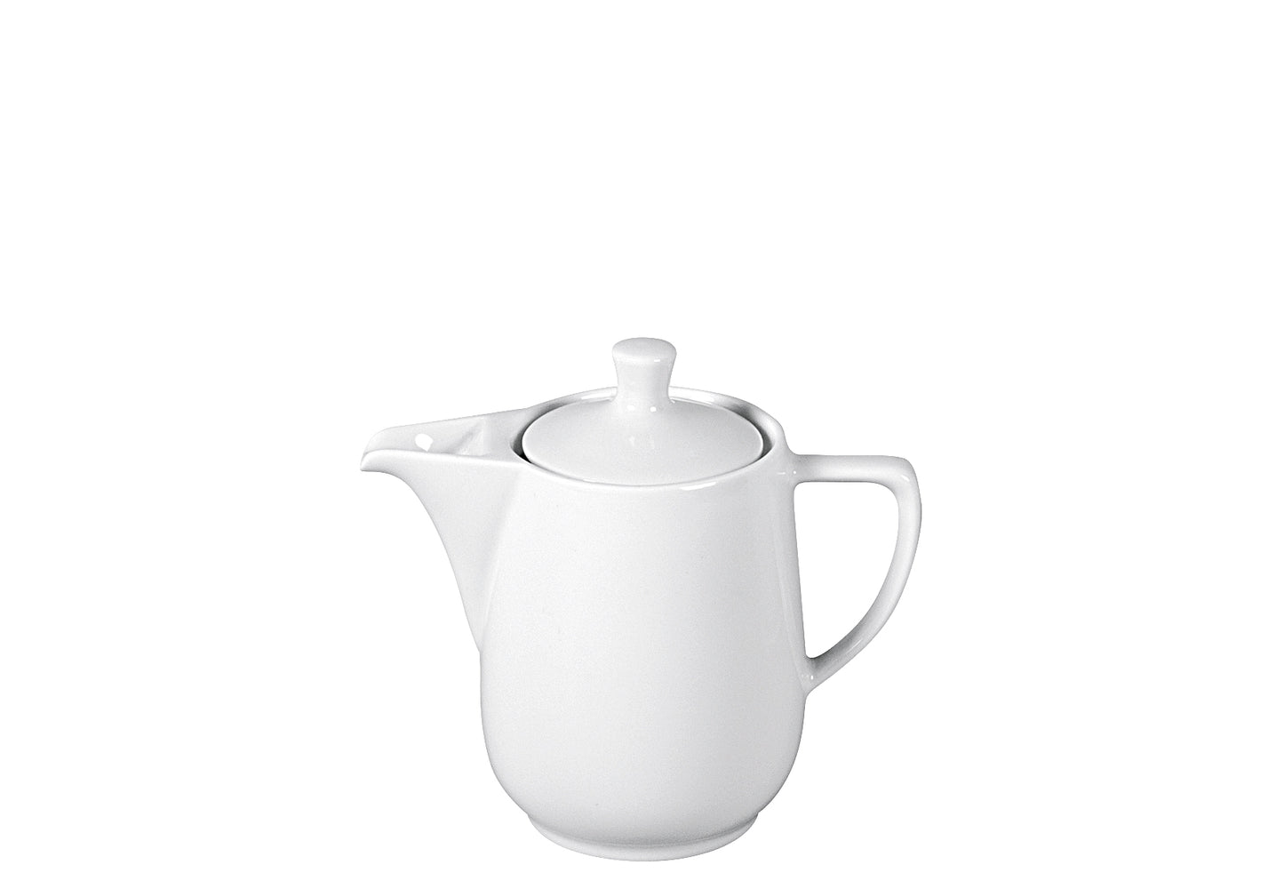 Kaffeekanne Porzellan 0,35 l weiß