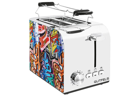 2-Scheiben-Toaster in Graffiti-Style Toast 3010 G