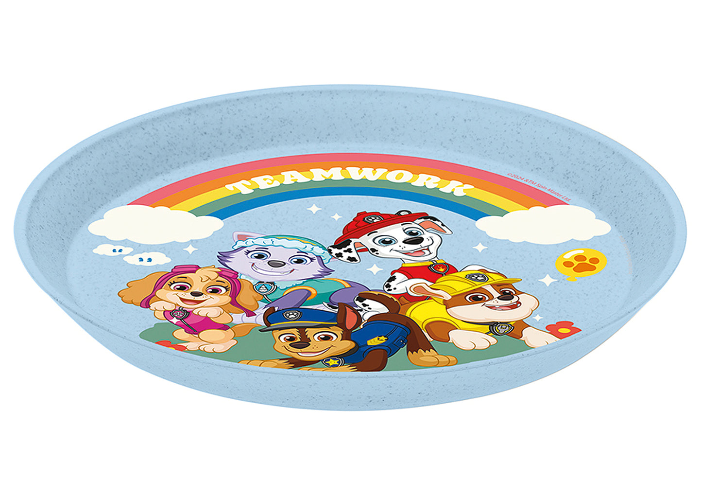 Kindergeschirr Paw Patrol Grow 3teilig hellblau