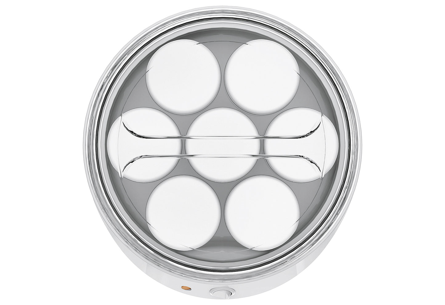 Joghurtbereiter YG2295 Yogurteo 7Gläser a 160ml rot/weiß