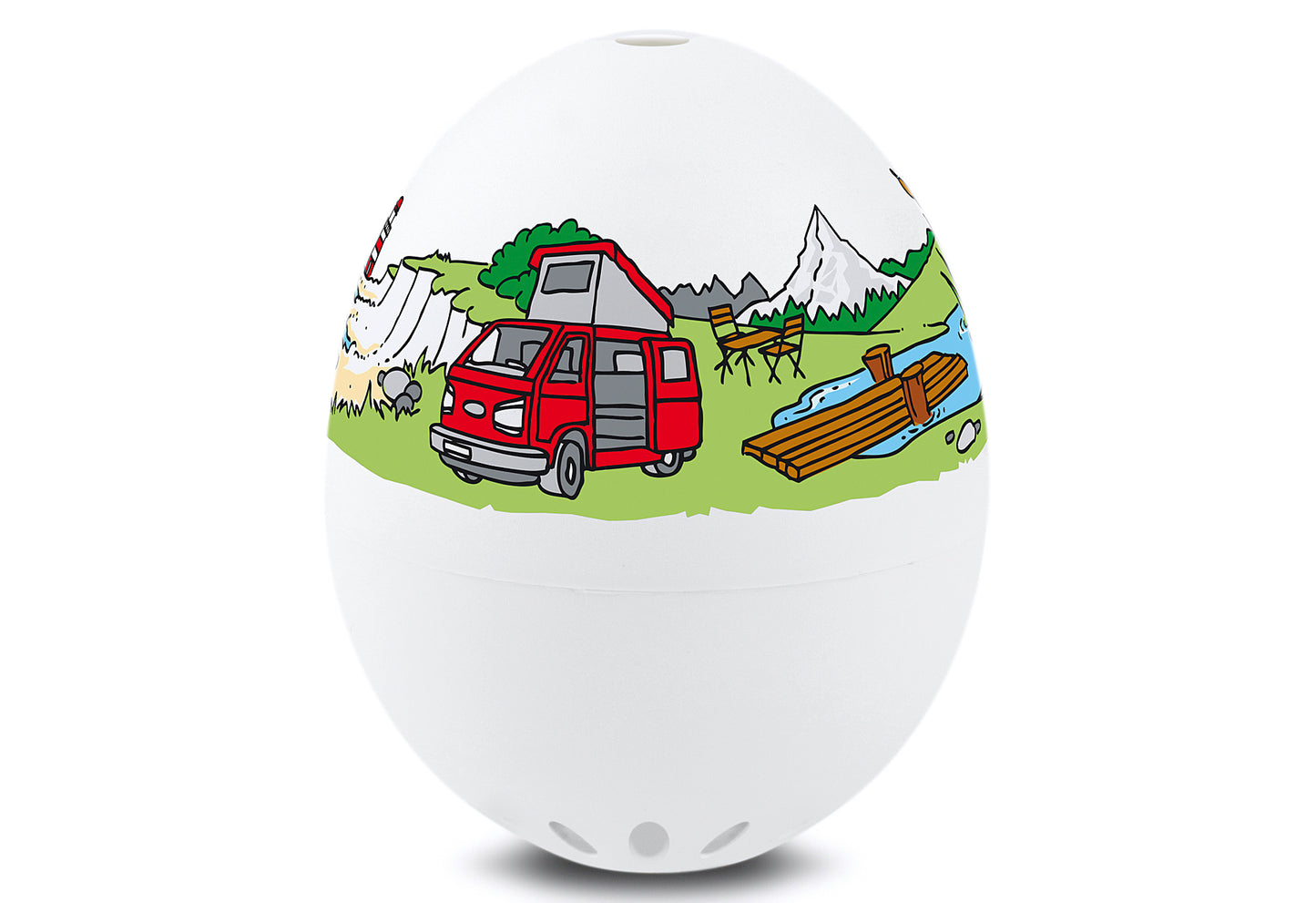 PiepEi Camping, 3 Camping Songs für 3 Eier-Härtegrade