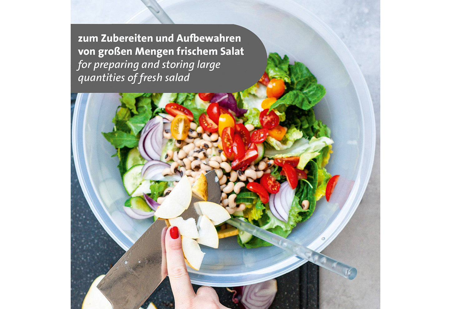 Salatbutler Praktika 6,5l blau