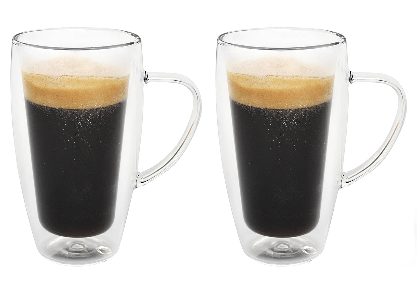 Kaffee-u.Teeglas Duo 295ml doppelwandig 2er Set - Ruder Home GmbH