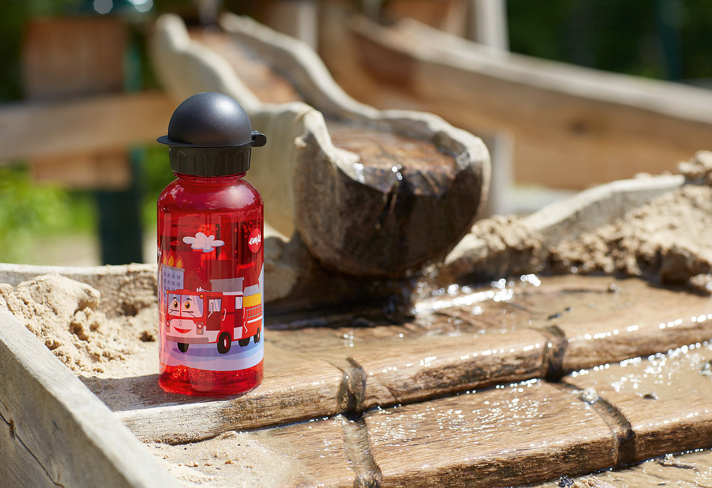 Kindertrinkflasche Tritan Feuerwehr 0,4l