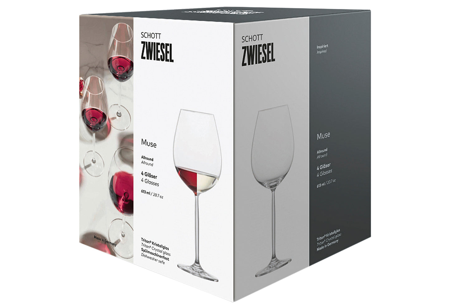 Allroundglas Muse 4er Set