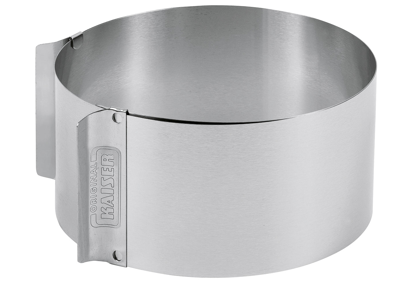 Tortenring Patisserie mit Griffen 9cm Ø16,5-32cm Edelstahl