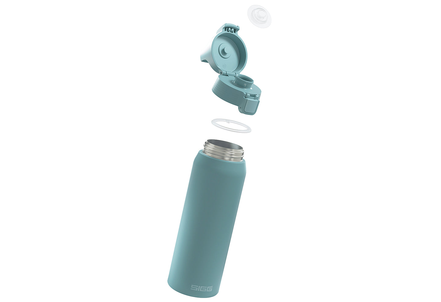 Trinkflasche Shild Therm one Morning blue 0,75l