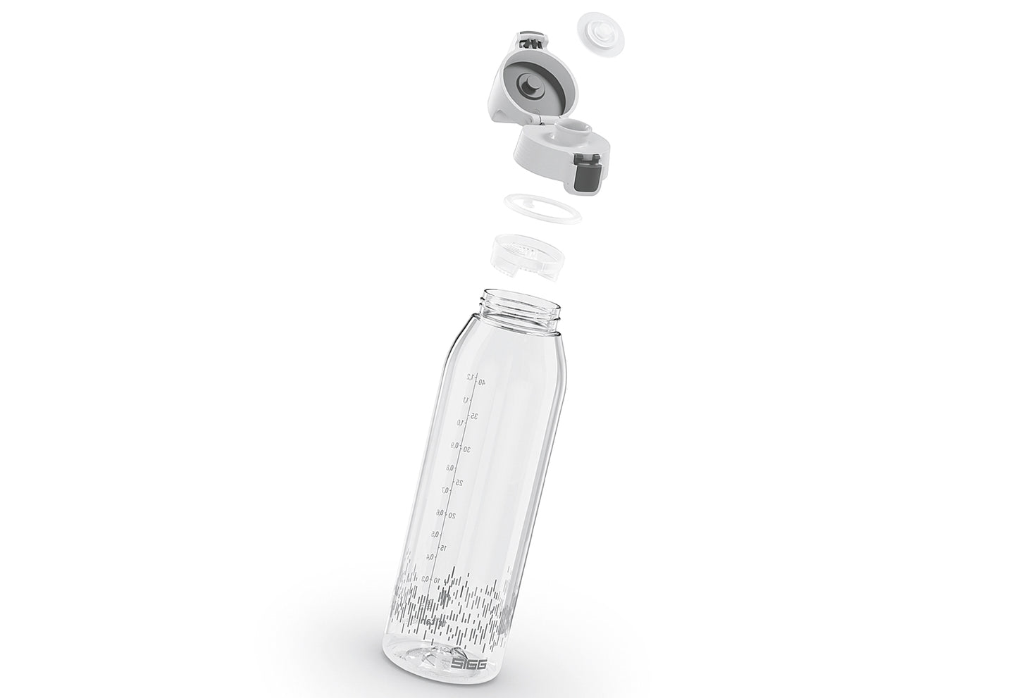 Trinkflasche Total Clear one Anthracite MyPlanet 1,5l