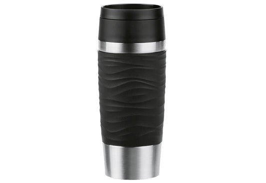 Isolierbecher Travel Mug Wave 0,36l schwarz