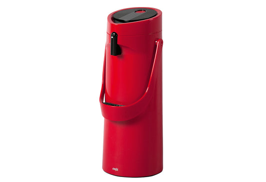 Pump-Isolierkanne Ponza 1,9l rot