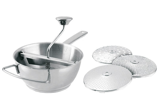 Passiermaschine mit 3 Scheiben Ø20cm
