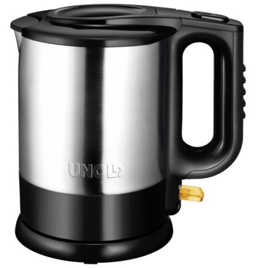 Wasserkocher 18015 Edelstahlgehäuse 1,5 l 2200 W schwarz