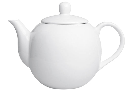 Teekanne Porzellan 1,1l weiß