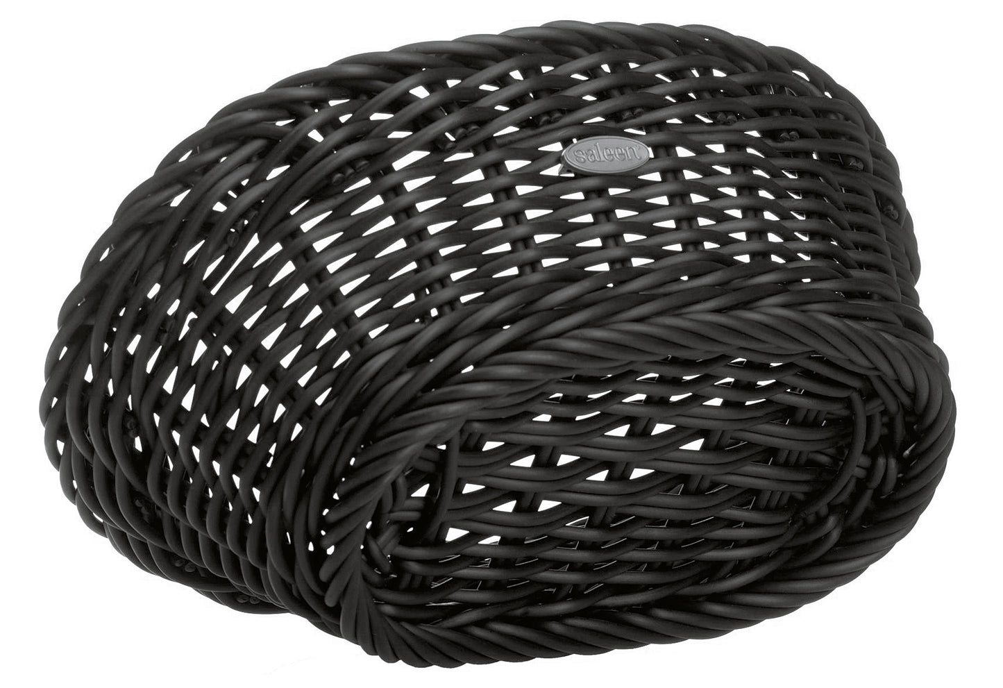 Korb oval 25x17x8,5cm schwarz