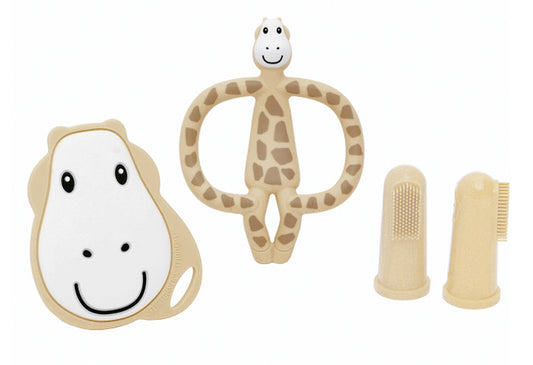 Beißring Gigi Giraffe Starter Set beige