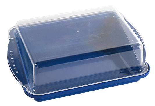 Knäckebrotdose 24x16,5x5,5cm farbig sortiert