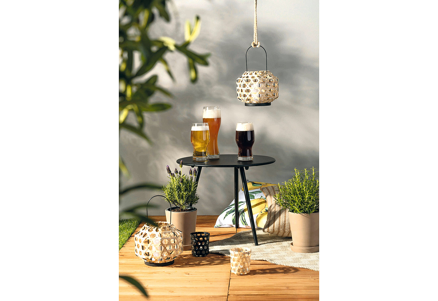 Bierbecher Taverna 50cl H17cm Ø6,8cm 2er Set