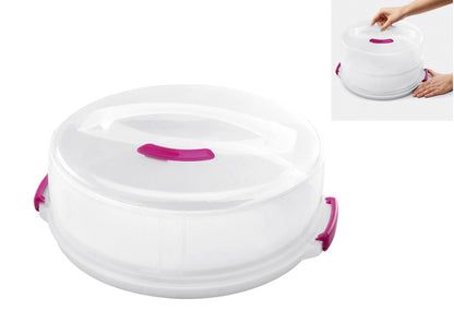 Tortenbehälter höhenverstellbar (ø36cm incl.Griff) Ø30cm