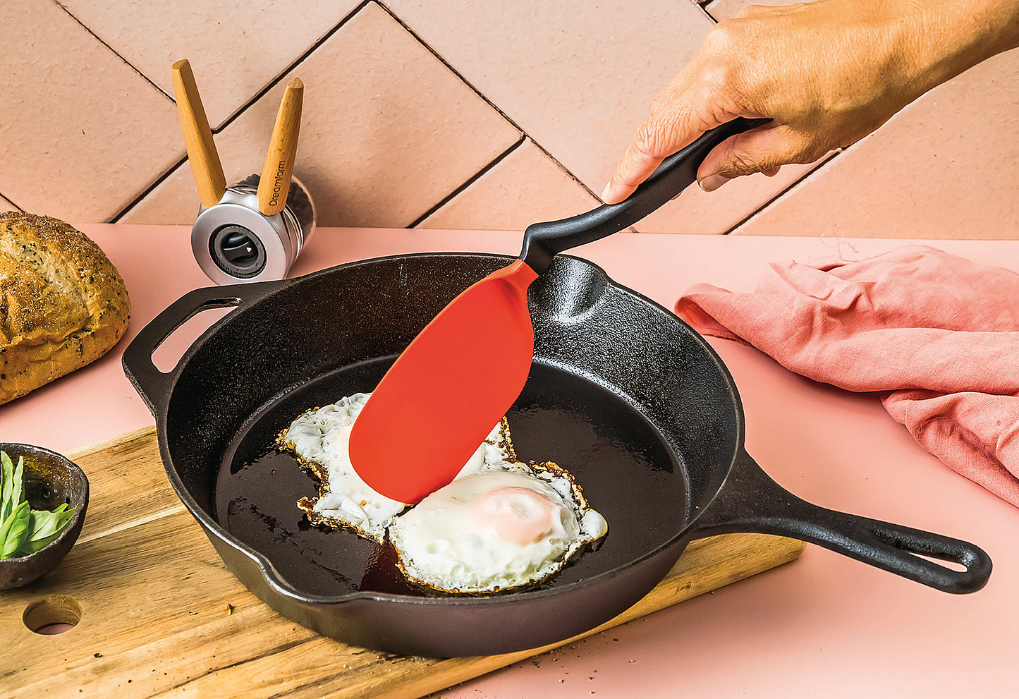 Pfannenwender Chopula rot