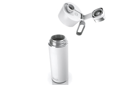 Trinkflasche Thirsti 530ml weiß