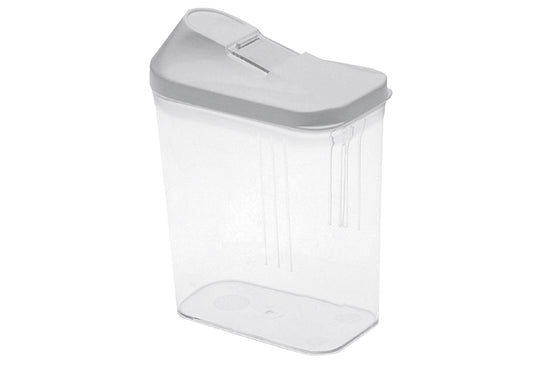 Vorratsdose Schüttdose 0,75 l 10x5,5x17cm weiß