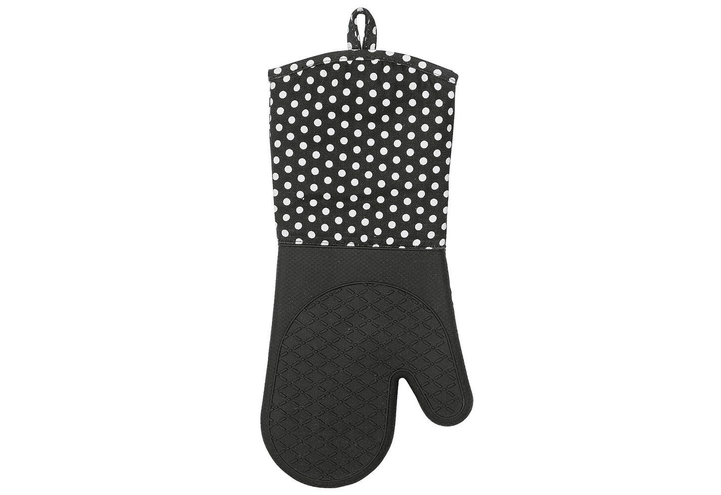 Topfhandschuh Silikon schwarz 2er