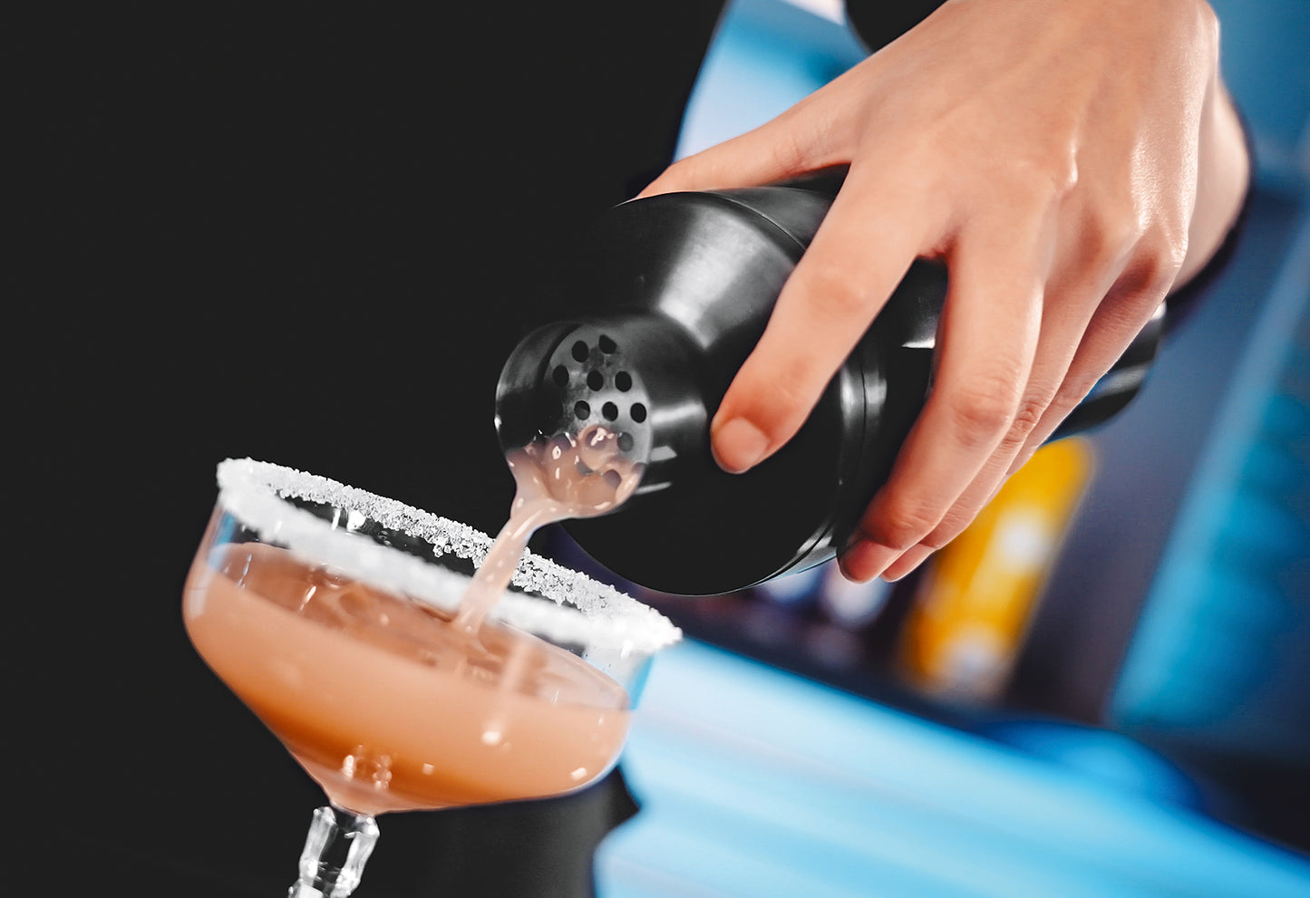 Cocktailshaker smokey grey 600ml