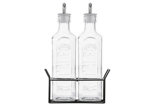 ÖL- und Essigflasche 2x600ml 2er Set