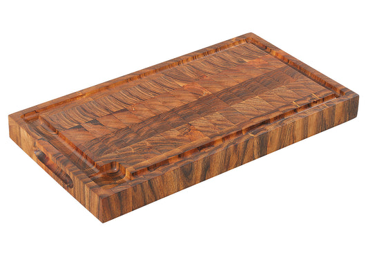 Hackblock Akazie Stirnholz 45x25x4cm