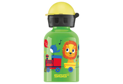 Trinkflasche Kids Aluminium Jungle Train 0,3l