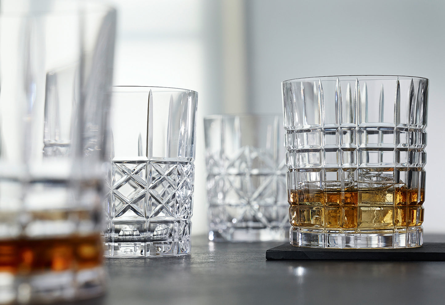 Whiskybecher Highland 345ml H:10,2cm 4er Set