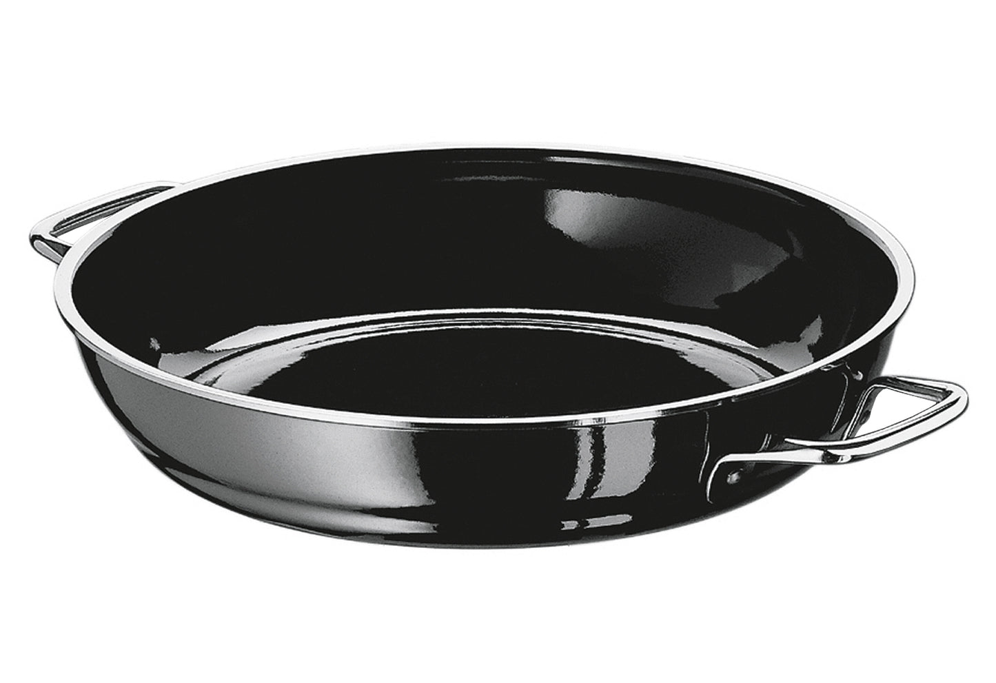 Brat-u.Servierpfanne professional Ø28cm Silargan schwarz