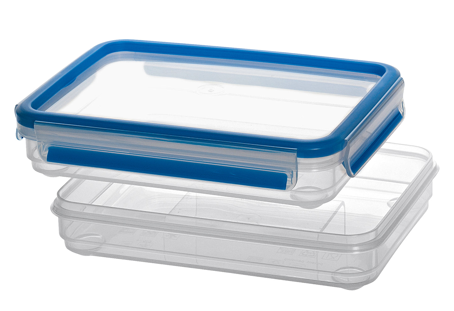 Aufschnittbox Clip & Close 2x0,6l 2teilig