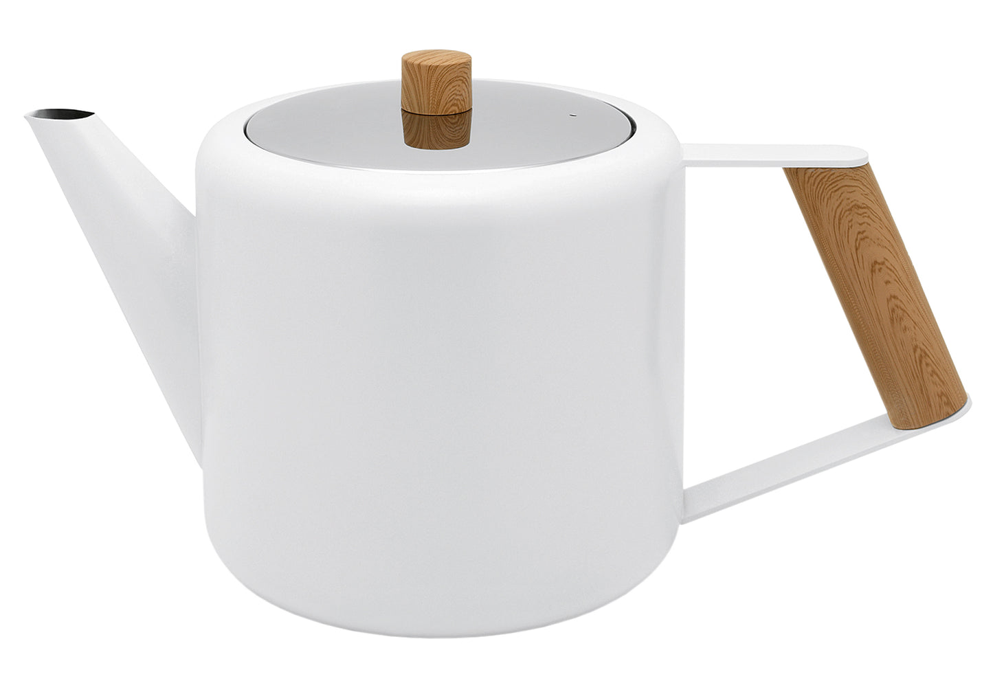 Teekanne Boston 1,1l matt weiß