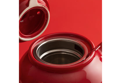 PRICE&KENSINGTON Teekanne mit Teesieb 1,1l 6 Tassen rot