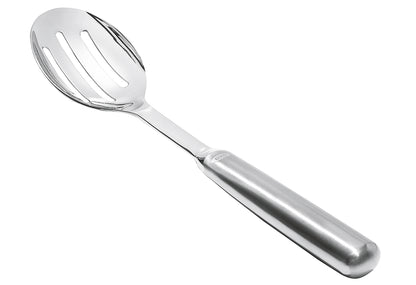 Servierlöffel mit Schlitzen Stahl