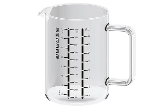 Messbecher mit Henkel 1 l