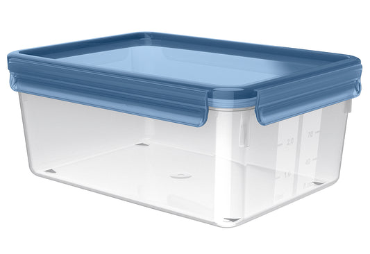 Frischhaltedose Clip & Close Eco 3,7l rechteckig transparent blau