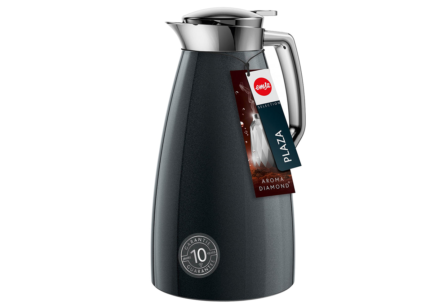 Isolierkanne Plaza Quick 1l carbon