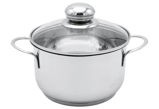 Fleischtopf Saturn Ø16cm 1,5l mit Glasdeckel - Ruder Home GmbH
