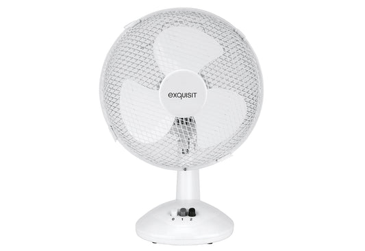 Tischventilator Ø23cm weiß