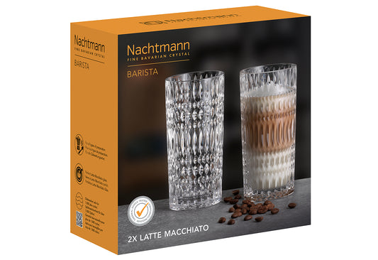 Latte Macchiattoglas Ethno Barista 350ml 2er Set