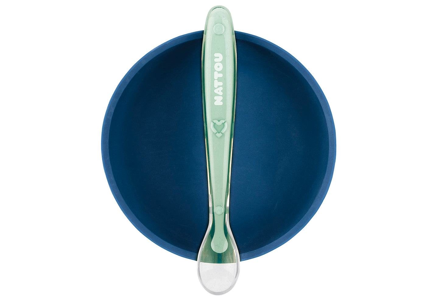 Schüssel Silikon blau